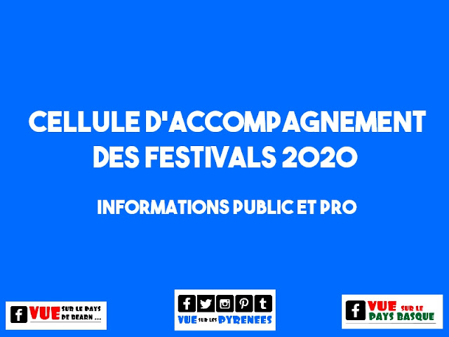 Informations sur les Festivals été 2020  cellule d'accompagnement des festivals 2020