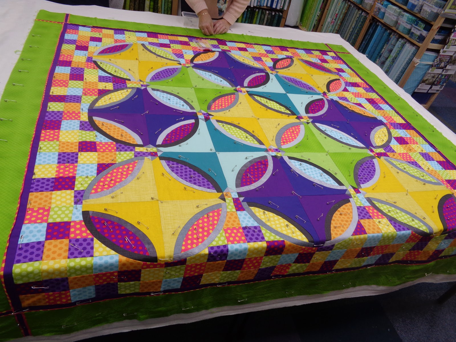 Angie Quilts Quilt Sandwiches