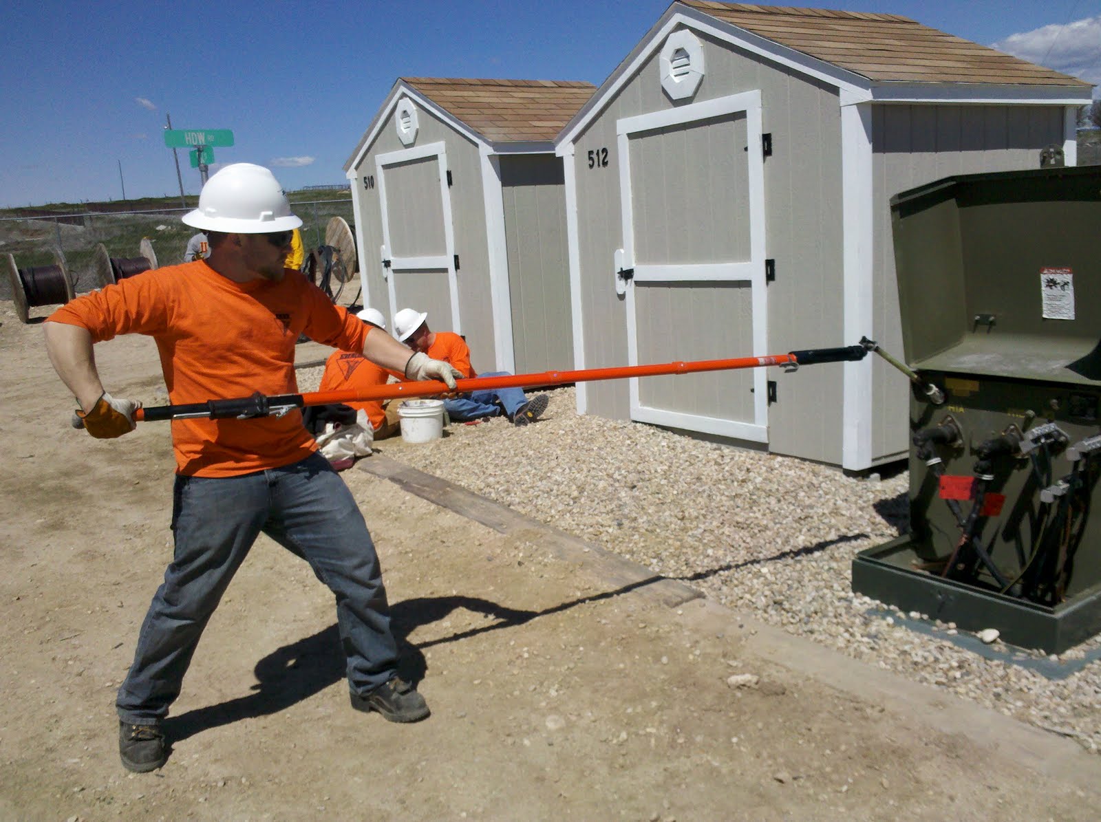 Aspiring Lineman Climbing and Hot Sticks and Hand Saws, Oh my!