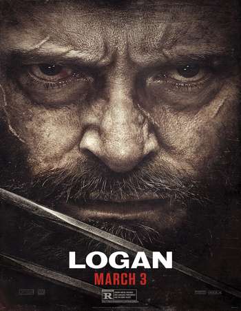 Poster Of Logan 2017 Hindi Dubbed 350MB HDCAM 480p Free Download Watch Online downloadhub.in