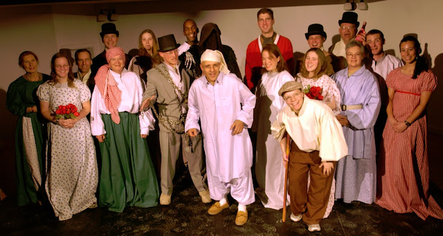 The Cast of A Christmas Carol Bagram Airfield, Afghanistan, December, 2006