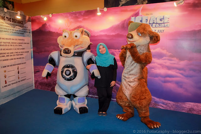 SPACETASTIC ADVENTURE WITH ICE AGE COLLISION COURSE AT 