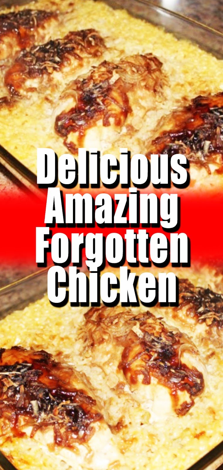 Delicious Amazing Forgotten Chicken - 3 SECONDS