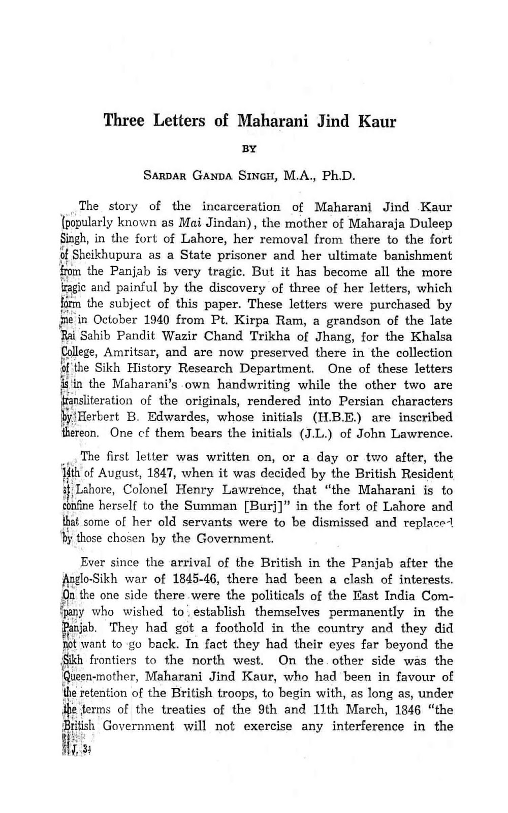 Sikh research paper image