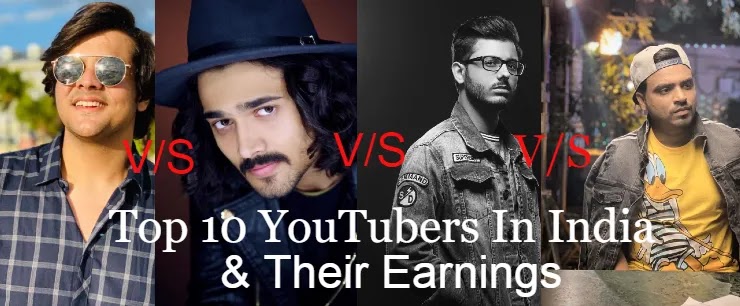 List of Top 10 Most Populer Indian YouTubers