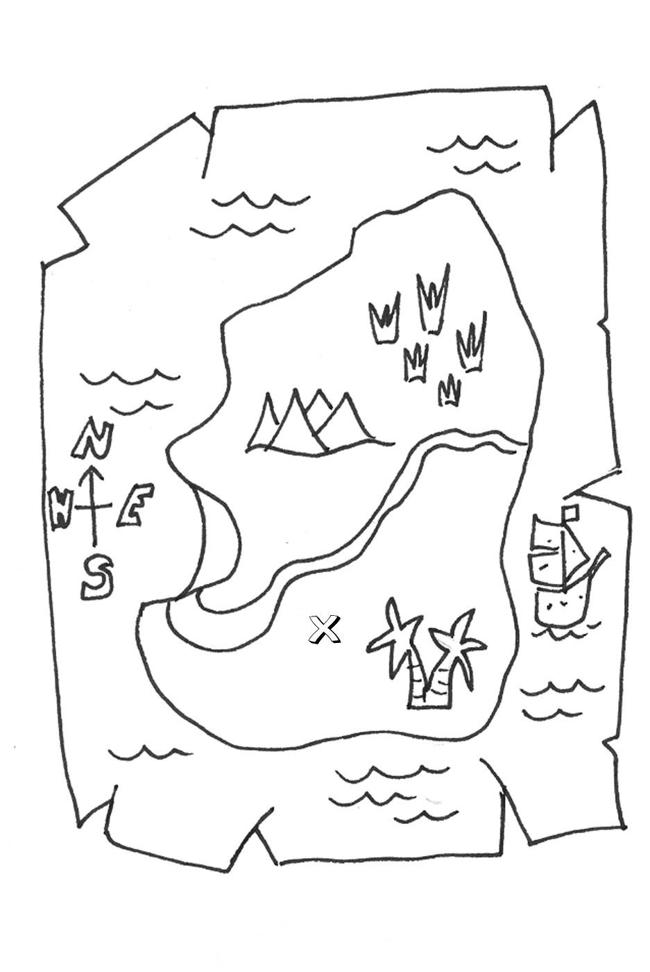 map coloring pages - photo #6