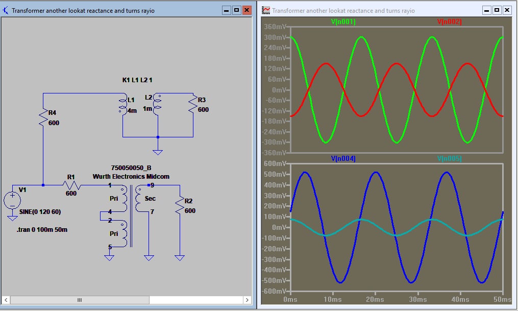 Radio Theory and design The transformer turns ratio and frequency in a