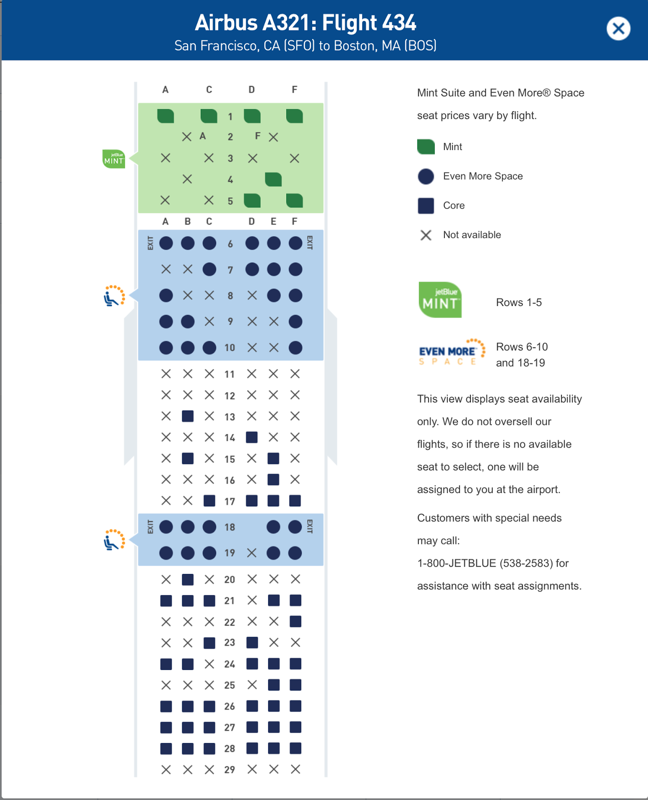Jetblue Seating Chart A321 | Brokeasshome.com
