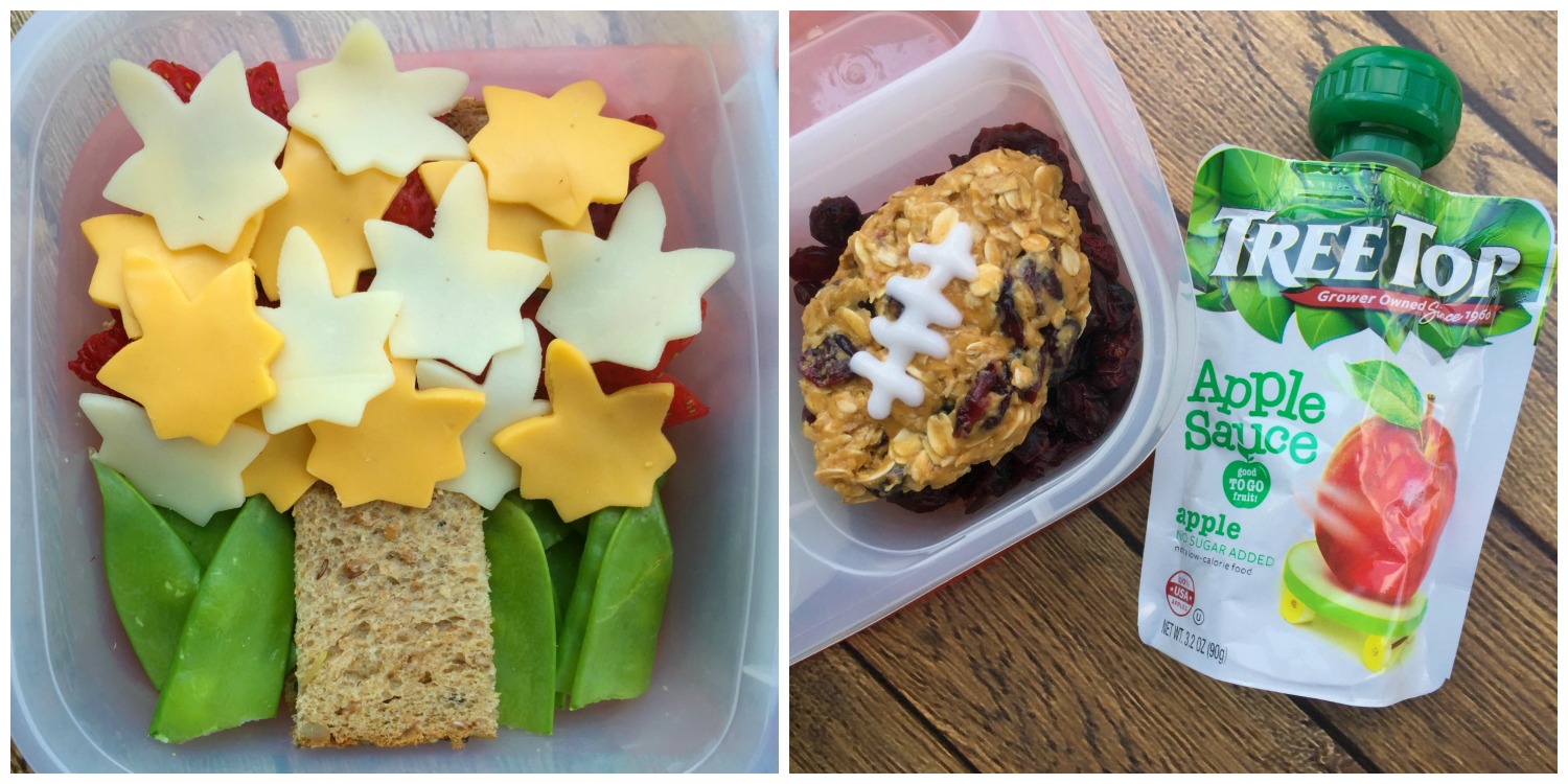 Lunchbox Dad: A Fall Football Apple Sauce Lunch