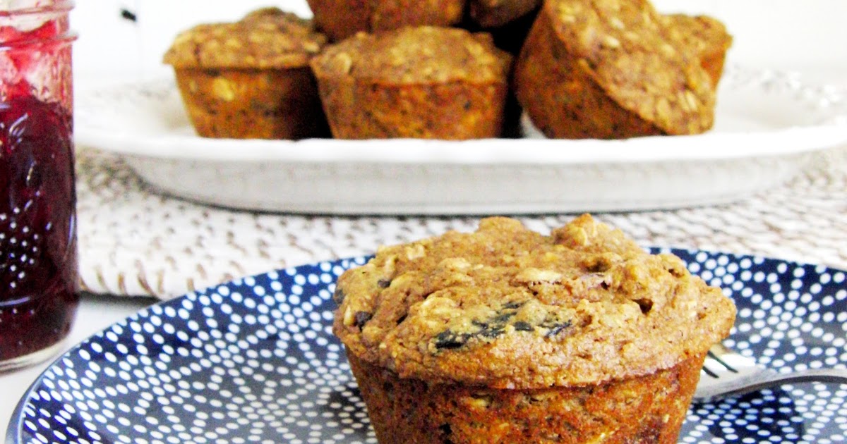 Curly Girl Kitchen: Oat and Whole Wheat Muffins with Pecans and Dried Plums