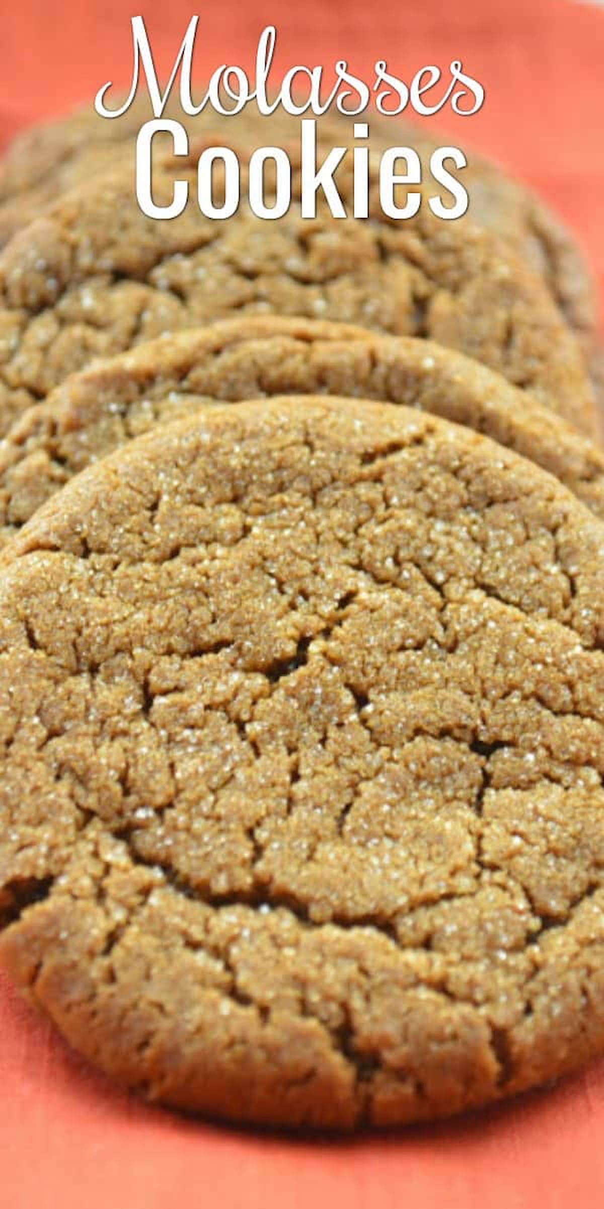 Molasses Cookies Serena Bakes Simply From Scratch