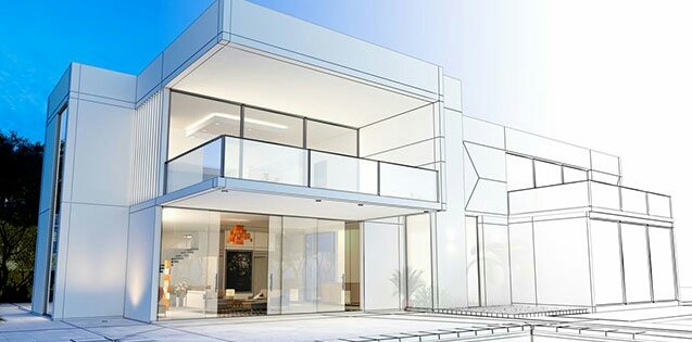 modern small glass house designs