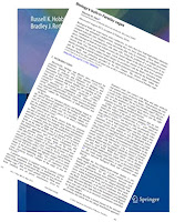Klee (2014) "Kandang Faraday Built-In Biologi," American Journal of Physics, 82:451–459, dilapiskan pada sampul Fisika Menengah untuk Kedokteran dan Biologi.