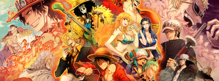 Ảnh bìa facebook One Piece - Cover facebook One Piece đẹp nhất