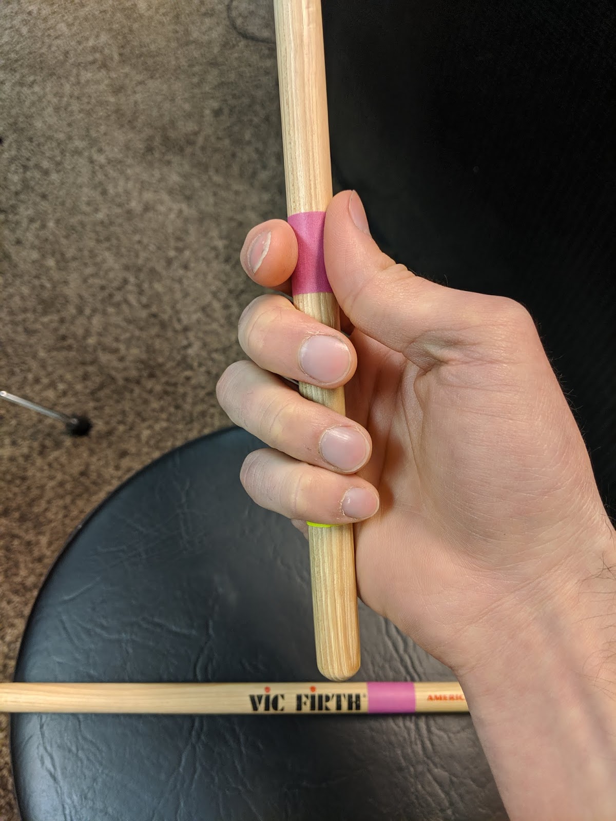 Learning How to Hold a Stick