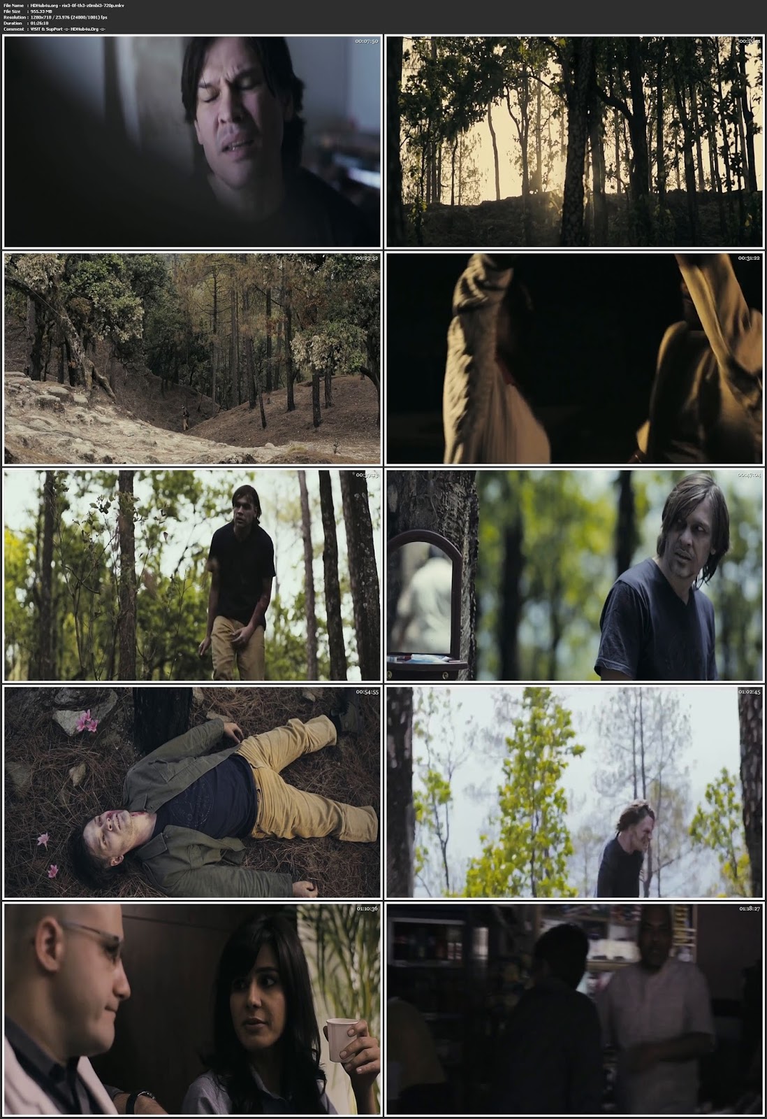 Rise Of The Zombie 2013 Hindi Dubbed 720p HDRip 950MB Download