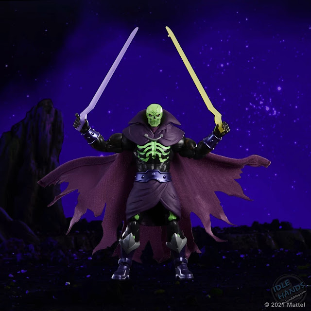 SDCC 2021 Mattel Masters of the Universe Masterverse Revelation Scare Glow Action Figure 14
