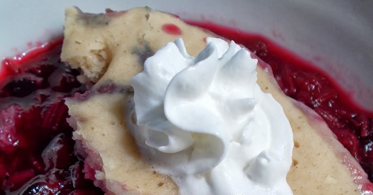 Watching What I Eat: Blueberry-Rhubarb Grunt