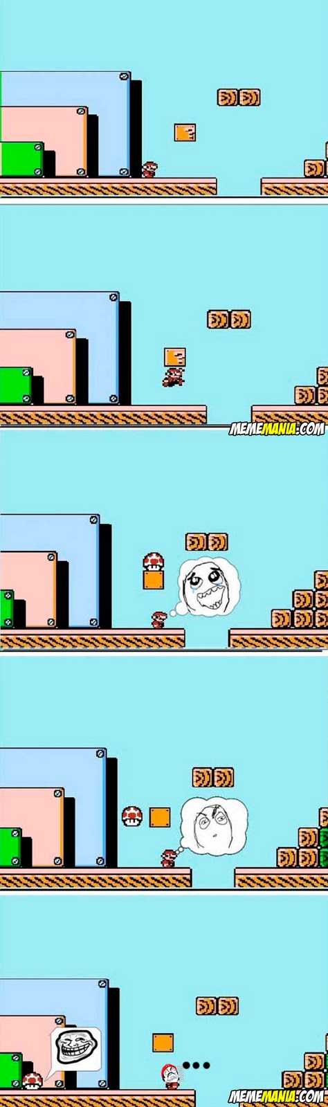 Jogando Super Mario Bros 