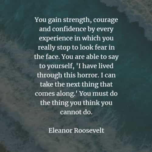 65 Famous quotes and sayings by Eleanor Roosevelt