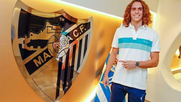 Oficial: El Málaga renueva al prometedor Ángel Recio