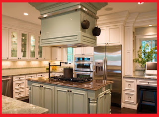 gourmet kitchen island designs