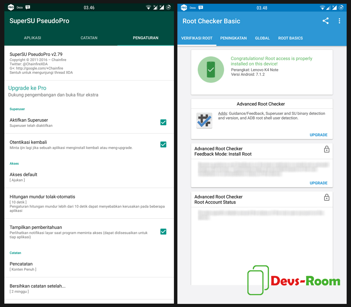 Cara Root Lenovo Vibe K4 Note ALFI CELL
