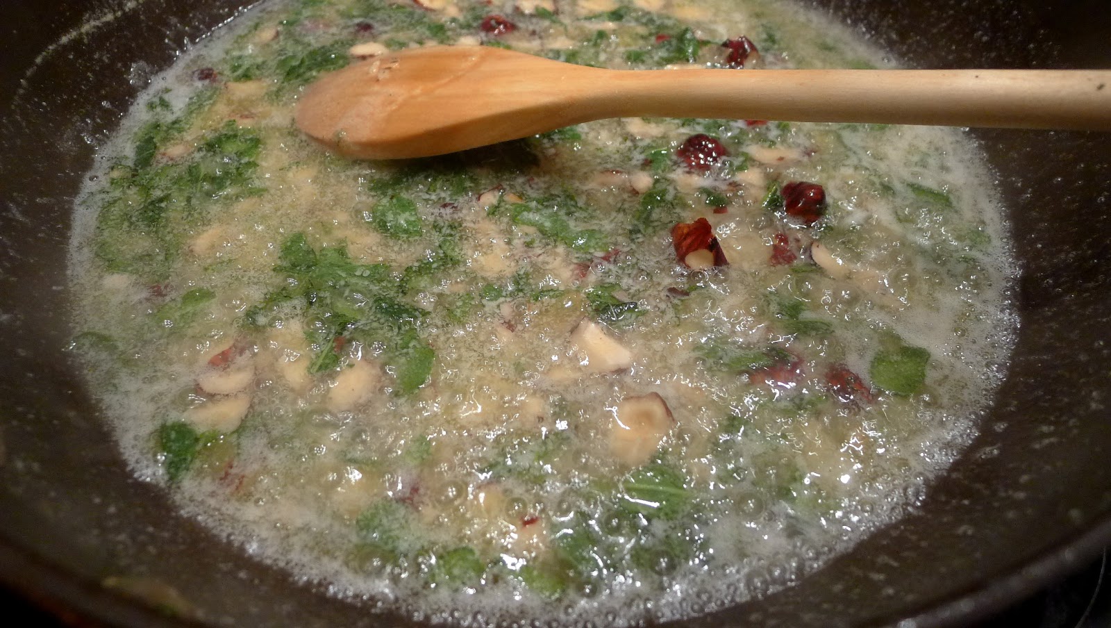 newFOOD tuesdayz Brown Butter and Sage Sauce with Hazelnuts