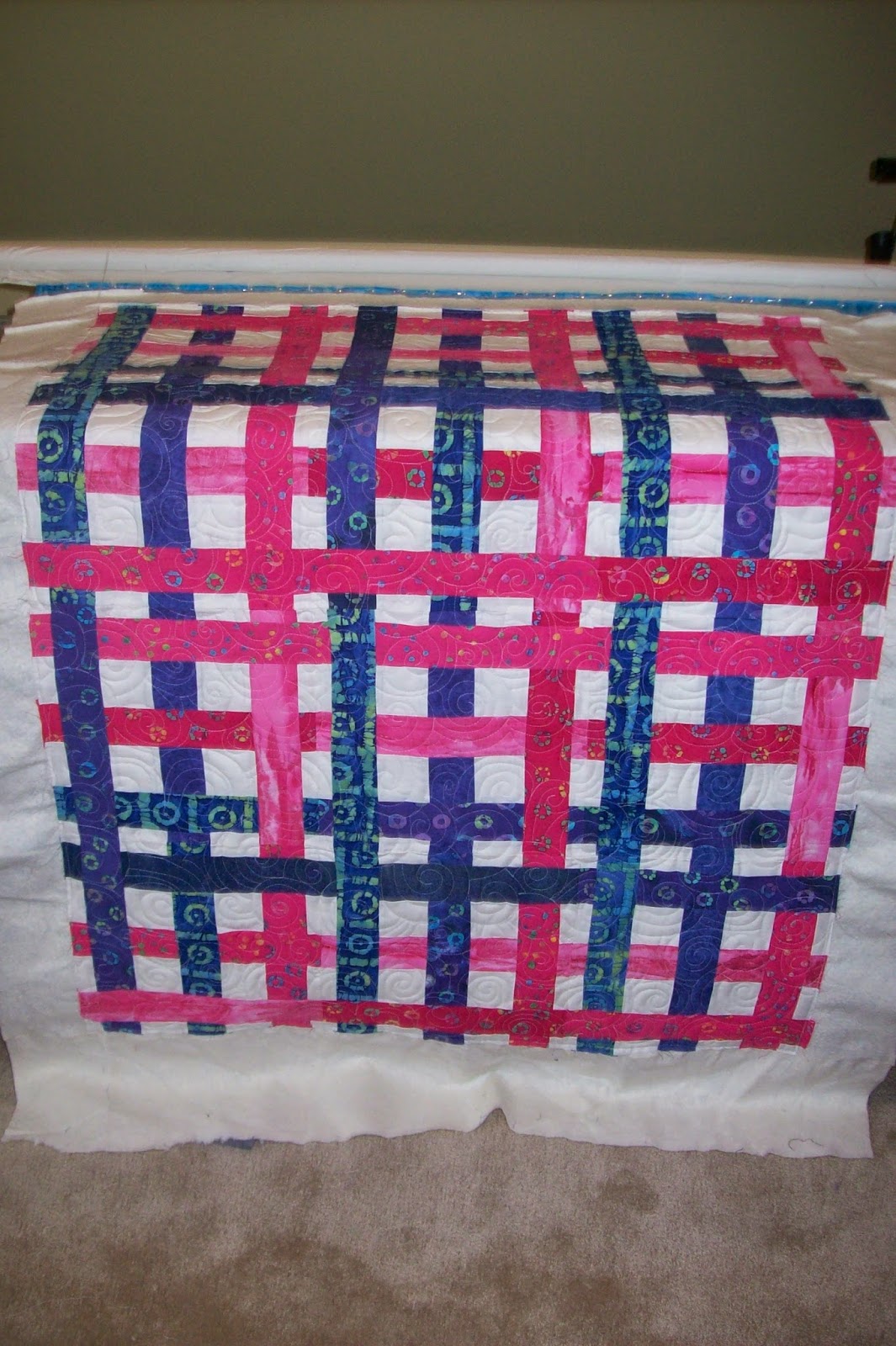 The Crafty Quilter's Closet Simply Woven {finish}