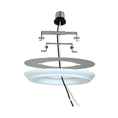 Recessed light converter to chandelier