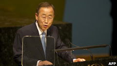 اعادة انتخاب بان كي مون أمينا عاما للأمم المتحدة لولاية ثانية تستمر خمسة اعوام