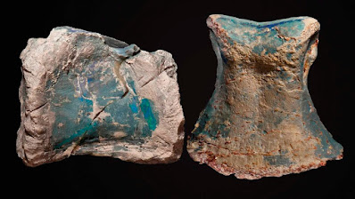 Iridescent Bones of a Lost Dinosaur Herd Discovered in an Opal Mine