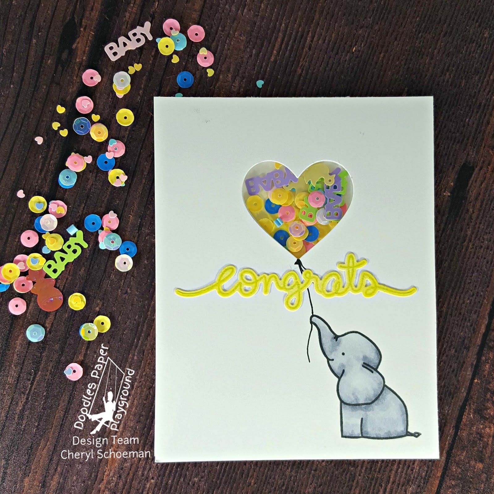 Doodles Paper Playground Guest Post By Designing Diva, Cheryl Schoeman Oh Baby Ellie