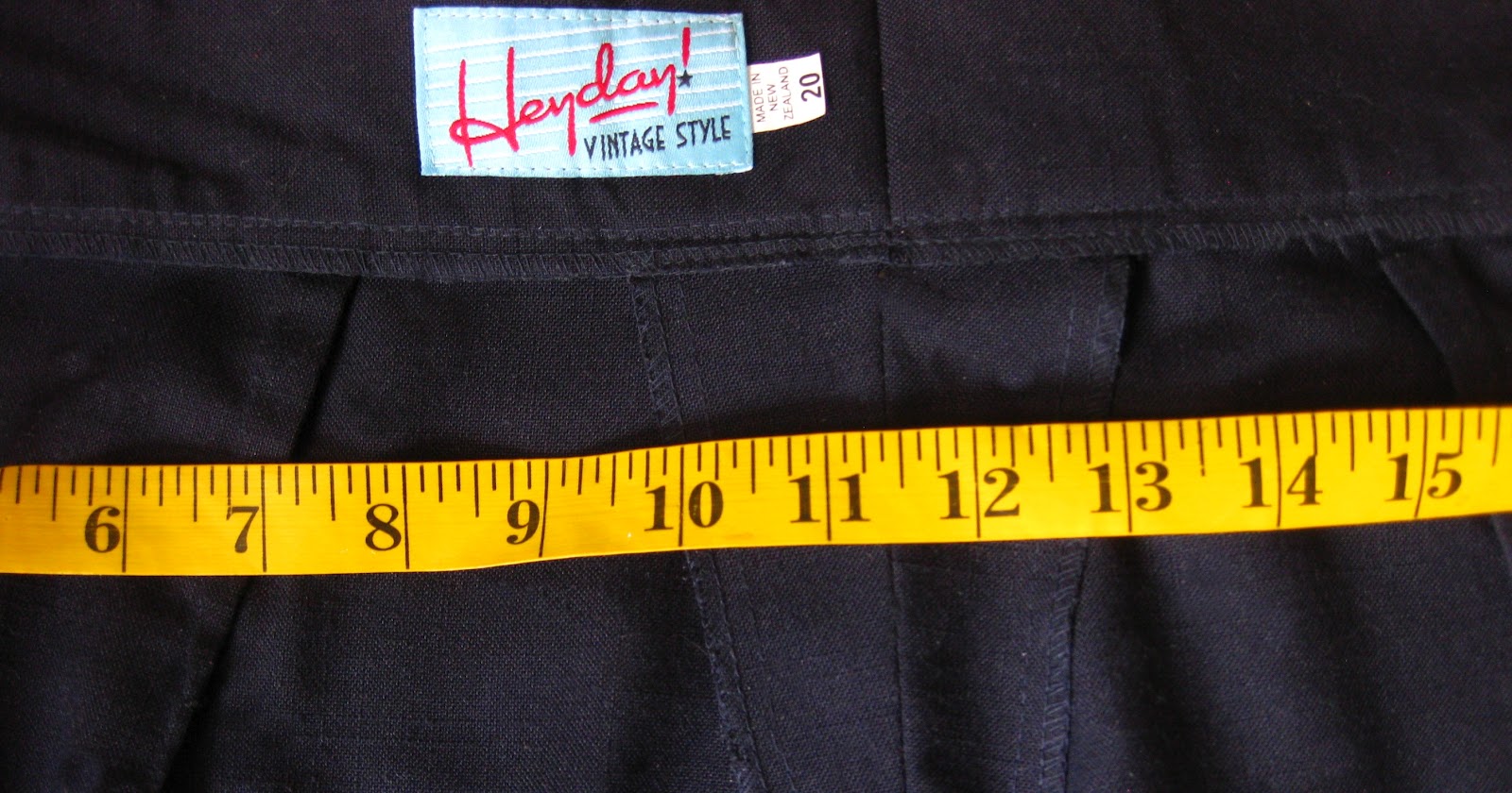 Heyday Trousers: How I found my correct size / Va-Voom Vintage ...