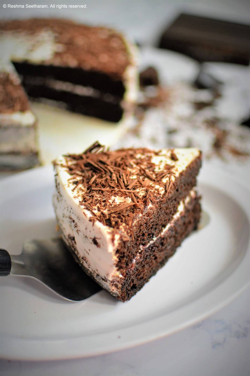 Chocolate Rum'n Cream cake