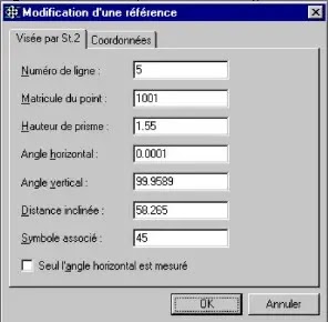 édition geobase, geobase covadis, éléments géobase, calculer les points, calcul topométriques, points topographique, rattachement, altimétrique, station, covadis geobase.