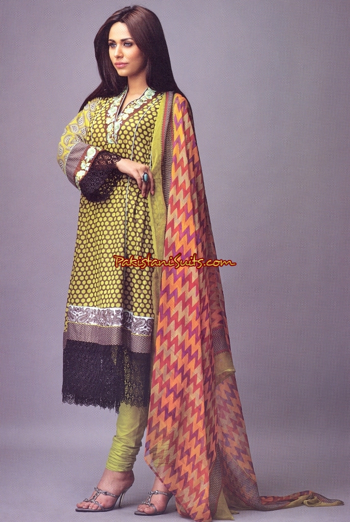 Pakistani Lawn Suits Designs 2012 | Designs Styles