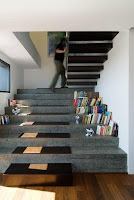 ideas de bibliotecas debajo de las escaleras