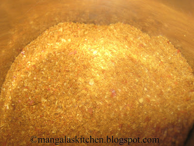 Spicy Hot Sambar Podi in Traditional Style