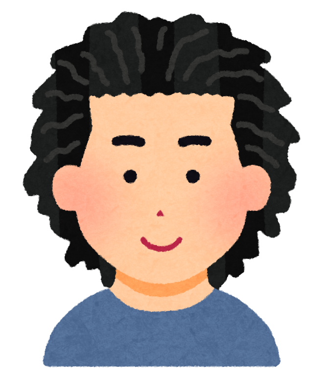 ドレッドヘアのイラスト かわいいフリー素材集 いらすとや