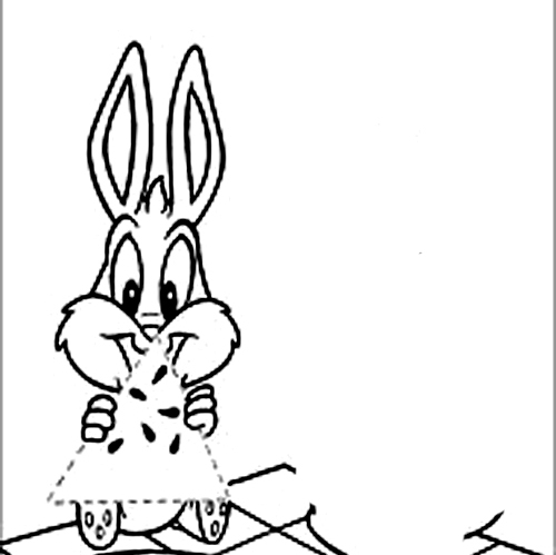 baby bugs bunny coloring pages - photo #38
