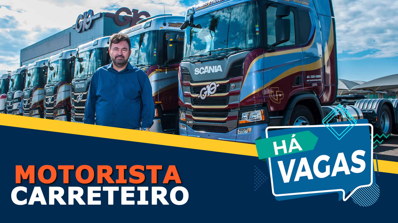 vaga para motorista