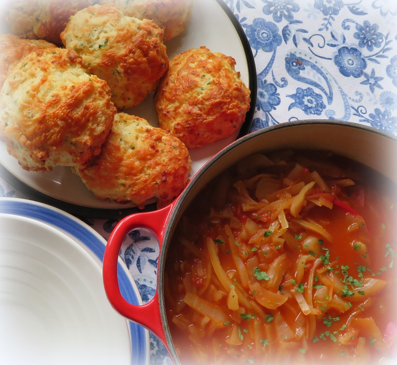 The English Kitchen Cabbage & Tomato Soup