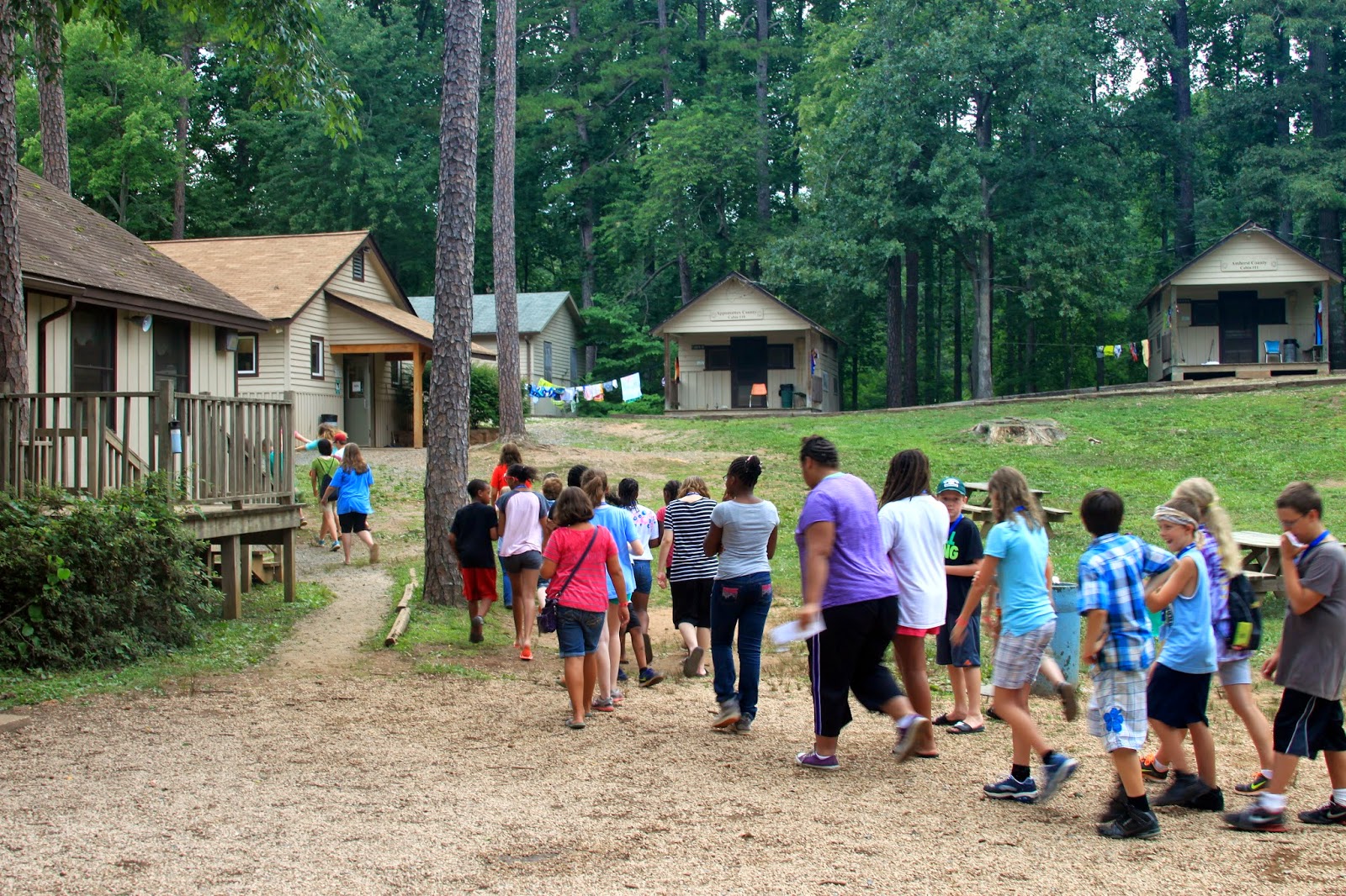 Appomattox Lynchburg 4H Camp Holiday Lake 4H Camp Monday Adventures