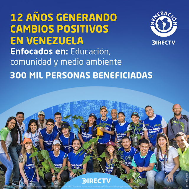 DIRECTV CELEBRA SUS 12 AÑOS DE RESPONSABILIDAD SOCIAL Y COMPROMISO CON VENEZUELA