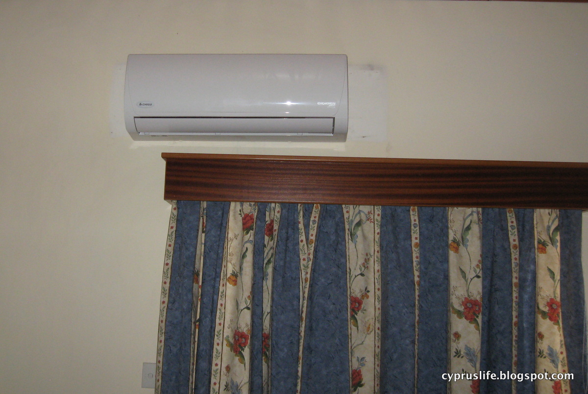 This is Cyprus... Installing air conditioning in Cyprus