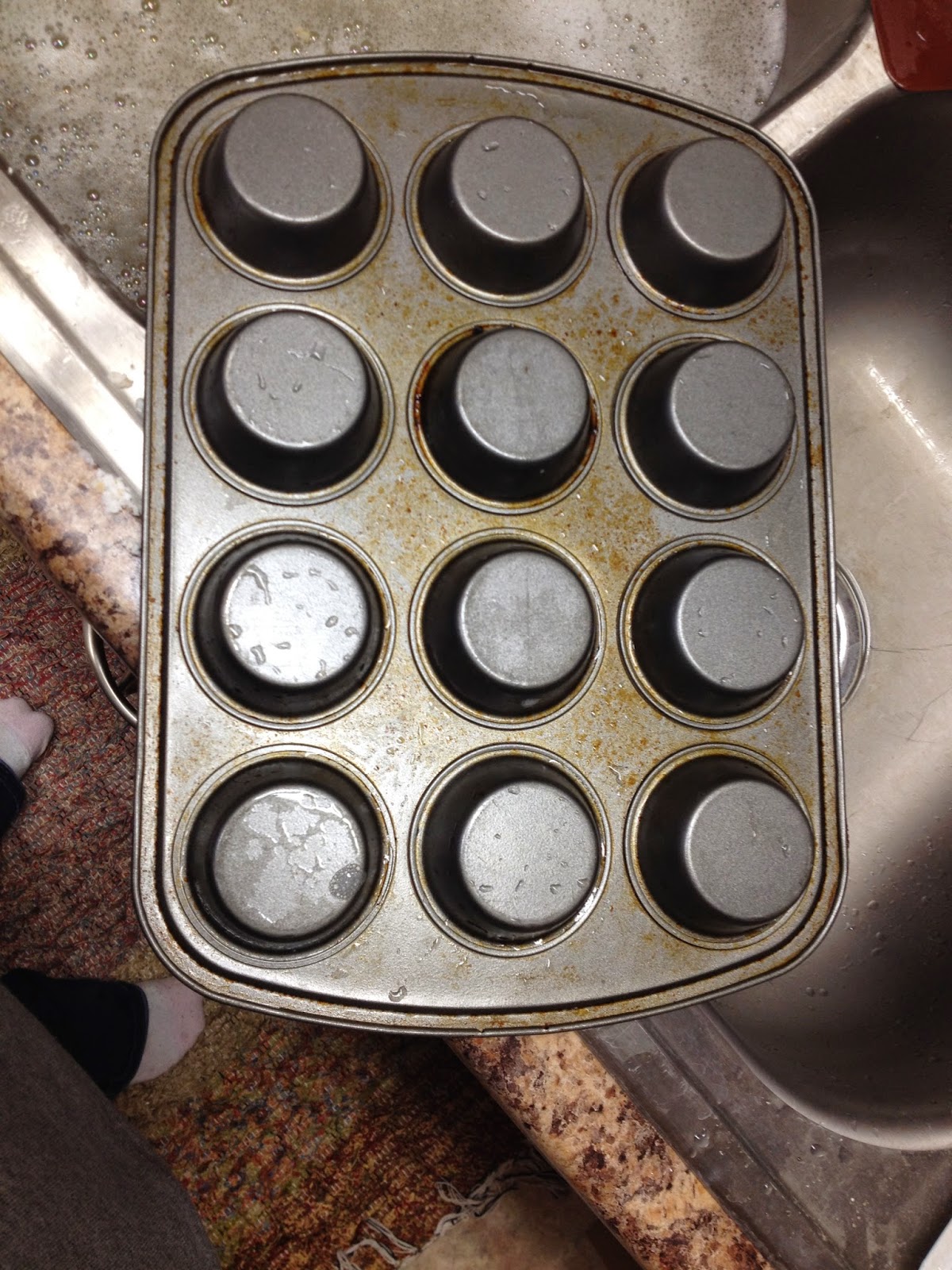 Kate's Great Crafts How To Clean Greasy Residue Off Of Pans