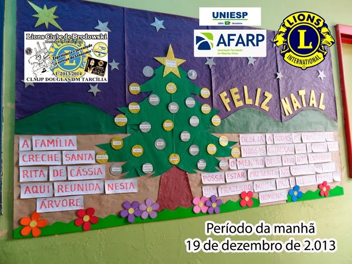 NATAL NA CRECHE - CLIQUE E VEJA