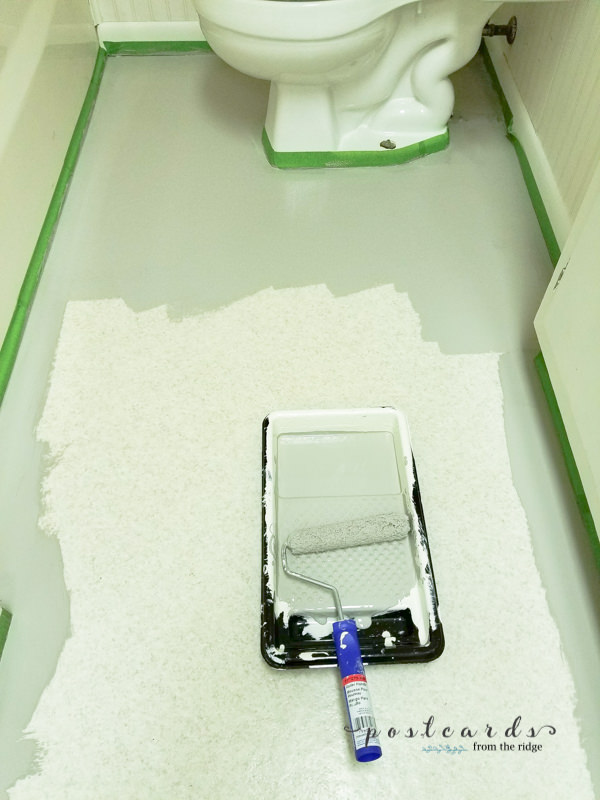 How to Paint a Vinyl or Linoleum Floor the Right Way Postcards from