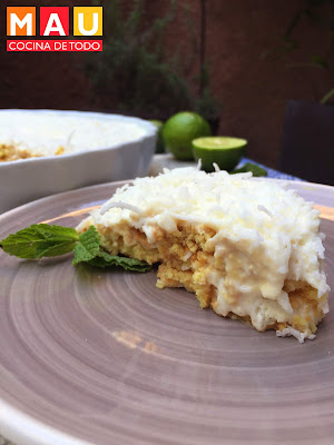 carlota pay pie de limon y coco receta mau cocina de todo